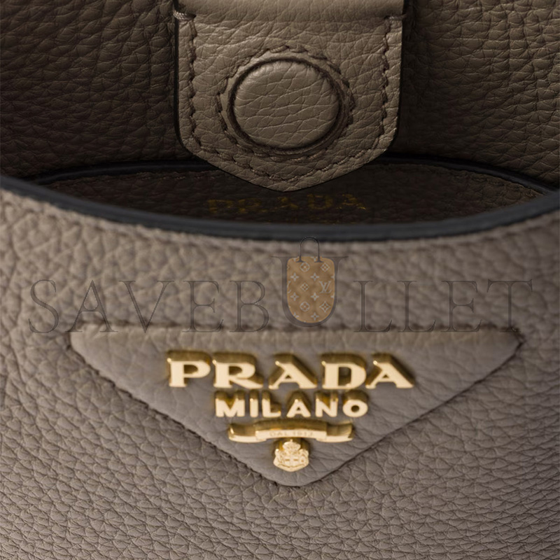 PRADA LEATHER MINI SHOULDER BAG 1BH191 (20*19*6cm)